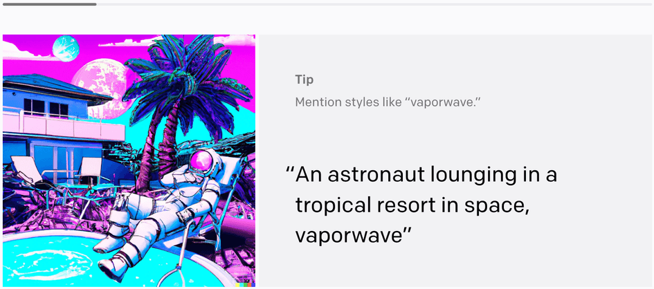 vaporwave dall-e exemplo