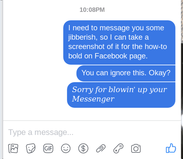 fb messenger italics 4